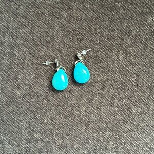Turquoise Teardrop Earrings